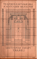 Artist Robert Austin: Prime Ministers Bookplate (small version)