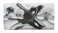 Artist Clare Leighton: Whale vertebra, BPL 709